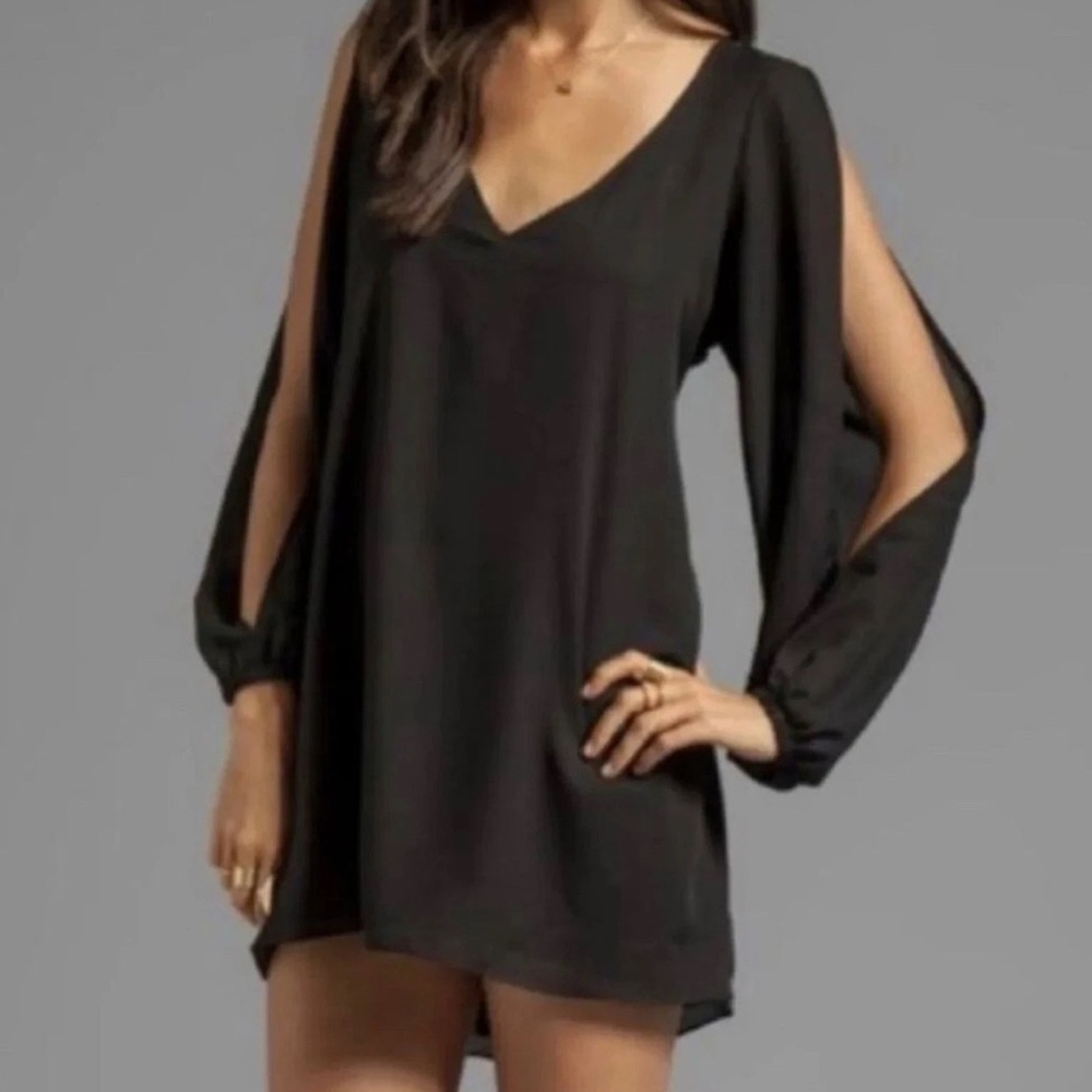 Lovers and Friends Gracie Black Mini Dress size medium
